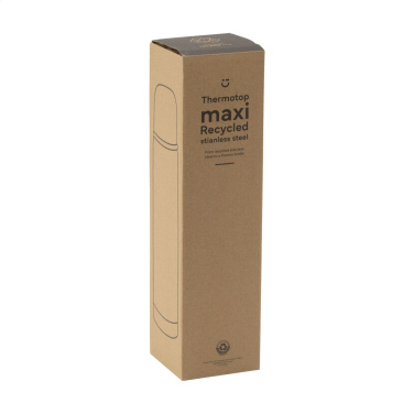 Logotrade reklaminiai produktai nuotrauka: Thermotop Maxi RCS Recycled Steel 1000 ml termobutelis