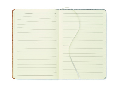 Logotrade reklaminės dovanos nuotrauka: A5 RPET kamštienos užrašų knygelė