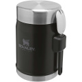 Stanley Legendary 400 ml maisto indas su sporku, Matinė juoda