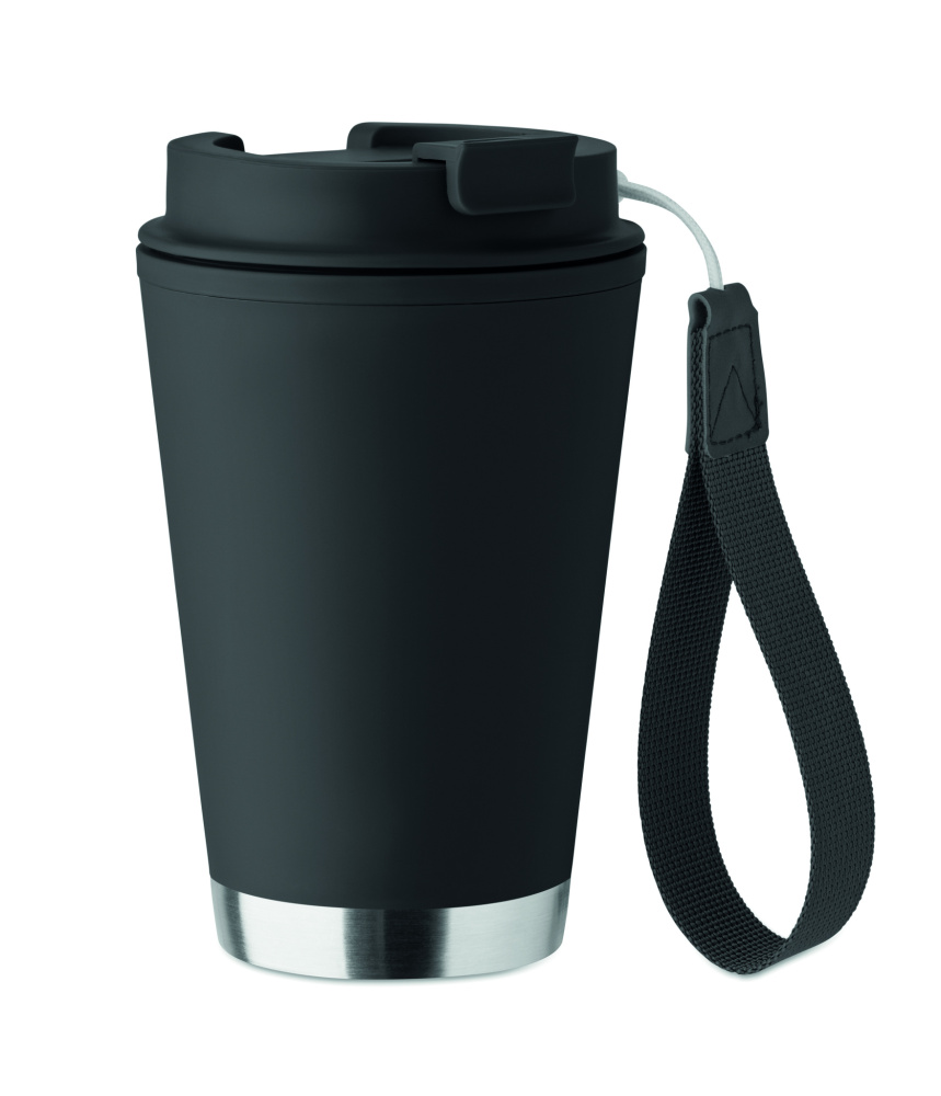 Logotrade dovana nuotrauka: Dvigubos sienelės stiklinė 300 ml