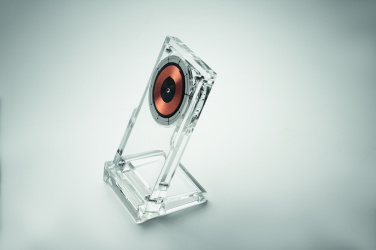 Logotrade verslo dovanos nuotrauka: Akrilo belaidis įkroviklis 15 W