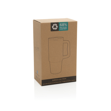 Logotrade dovana nuotrauka: „Embrace Leakproof RCS“ perdirbto nerūdijančio plieno stiklinė, 900 ml