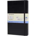 Moleskine didelis meno eskizų sąsiuvinis, Vientisa juoda
