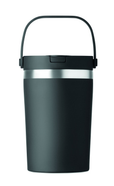 Logotrade reklaminės dovanos nuotrauka: Dvigubos sienelės stiklinė 350 ml