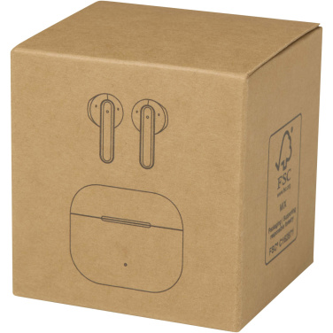 Logotrade firminės dovanos nuotrauka: „Altais“ perdirbto plastiko belaidės „Bluetooth®“ ausinės