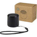 „Velkis“ 3 W perdirbto plastiko belaidis „Bluetooth®“ garsiakalbis, Juoda