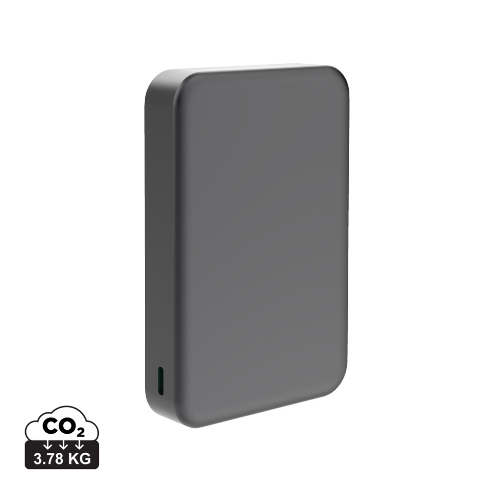 Logotrade reklaminės dovanos nuotrauka: „Quantum RCS“ itin greita 10 000 mAh magnetinė 25 W išorinė baterija