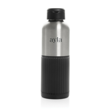 Logotrade firminės dovanos nuotrauka: Ripple RCS R-steel nepralaidus vandens butelis su rankena 750 ml