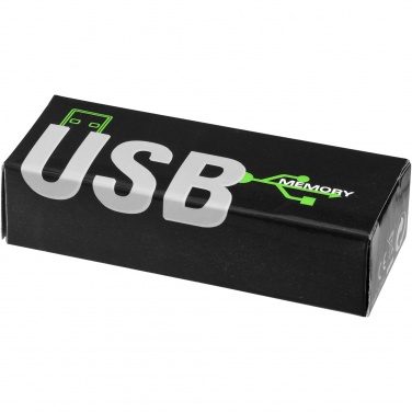 Logotrade ziemassvētku dāvanas foto: Pagrieziet pamata 16 GB USB zibatmiņas disku