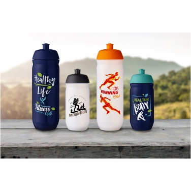 Logotrade korporatīvās dāvanas foto: HydroFlex™ Caurspīdīga 500 ml izspiežama sporta pudele