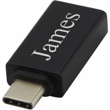 Logotrade ziemassvētku dāvanas foto: ADAPT alumīnija USB-C uz USB-A 3.0 adapteri