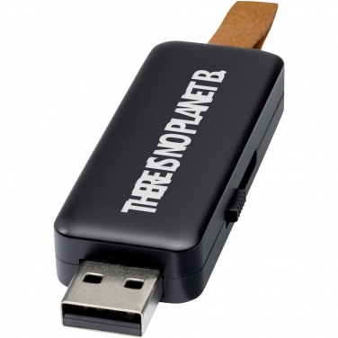 Logotrade biznesa dāvanas foto: Gleam 8GB apgaismojošs USB zibatmiņas disks