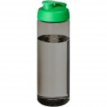 H2O Active® Eco Vibe 850 ml sporta pudele ar pārslēdzamu vāku, Kokogles / Zaļš