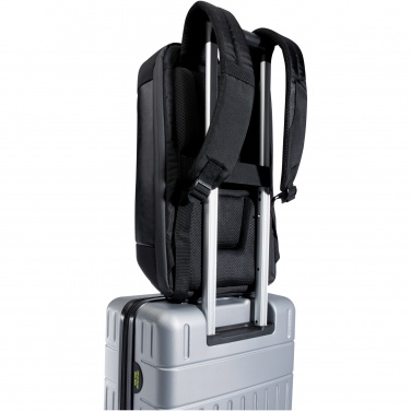 Logotrade biznesa dāvanas foto: Expedition Pro 15,6 collu GRS pārstrādāta kompakta klēpjdatora mugursoma 12L