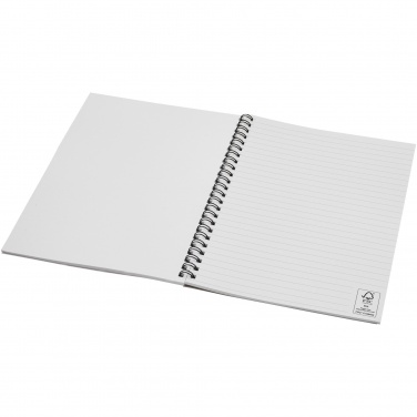 Logotrade Ideja dāvanas foto: Desk-Mate® A5 krāsu spirālveida piezīmju grāmatiņa
