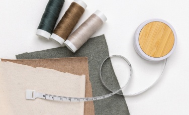 Logotrade logo dāvanas foto: RCS pārstrādāta plastmasas un bambusa lente