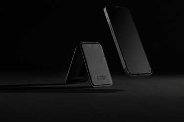 Logotrade dāvanas foto: Magstand RCS pārstrādāta PU magnētiskais telefona maciņš ar statīvu