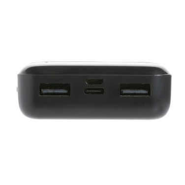 Logotrade logo dāvanas foto: RCS standarta otrreizējās pārstrādes plastmasas 10 000 mAh jaudas banka
