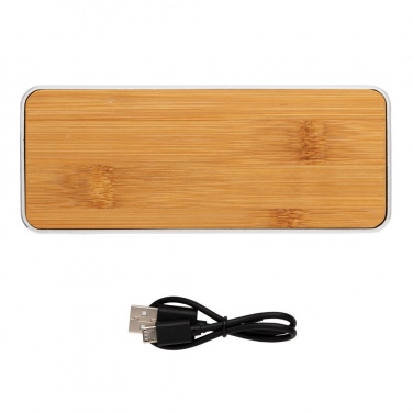 Logotrade ziemassvētku dāvanas foto: Nevada Bamboo 3W bezvadu skaļrunis