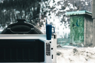 Logotrade ziemassvētku dāvanas foto: Tana RCS plastmasas trauks ar rokturi 900ml