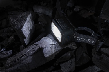 Logotrade ziemassvētku dāvanas foto: Gear X RCS rPlastmasas lieljaudas galvas lukturis