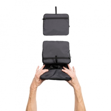 Logotrade ziemassvētku dāvanas foto: Dillon AWARE™ RPET salokāma klasiska mugursoma