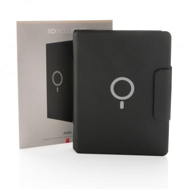 Logotrade Ideja dāvanas foto: Artic Magnetic 10W bezvadu uzlādes A4 portfelis