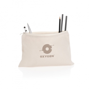 Logotrade biznesa dāvanas foto: Impact Aware™ 285 gsm rcanvas zīmuļu futrālis, nekrāsots