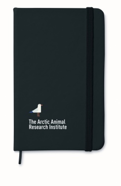 Logotrade korporatīvās dāvanas foto: A6 piezīmju grāmatiņa 96 rindu loksnes