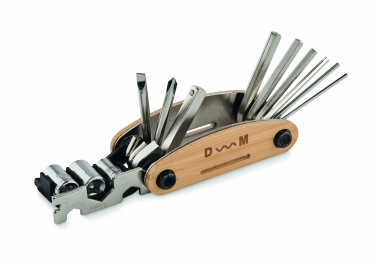 Logotrade ziemassvētku dāvanas foto: Vairāku instrumentu kabata no bambusa