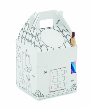 Logotrade biznesa dāvanas foto: Mājas formas sēklu audzēšanas komplekts