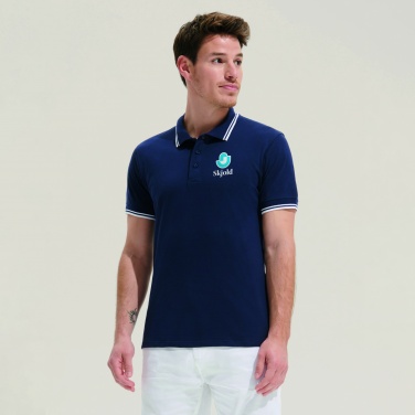 Logotrade logo dāvanas foto: PASADENA vīriešu polo 200g