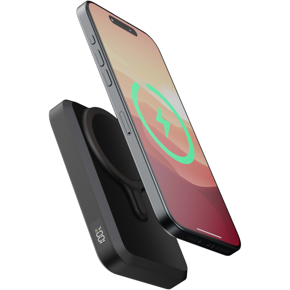 Logotrade korporatīvās dāvanas foto: Xtorm FS5W101 10 000 mAh magnētiskā bezvadu strāvas banka