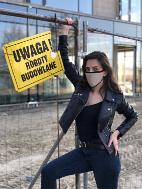 Logotrade Ideja dāvanas foto: MARS PRO kokvilnas maska (M izmērs) ar kabatu un HEPA filtru 1380165