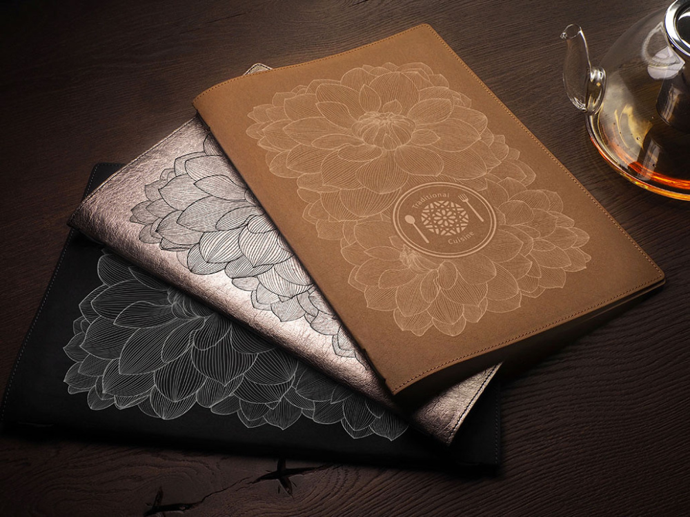 Logotrade biznesa dāvanas foto: Ēdienkartes vāki Ambiente 1178303