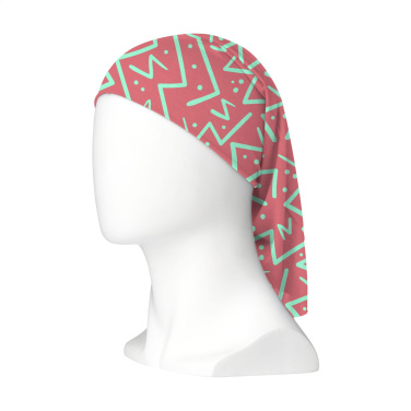 Logotrade Ideja dāvanas foto: Bandana RPET daudzfunkcionāla šalles apdruka