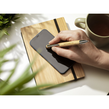 Logotrade korporatīvās dāvanas foto: Luca Touch Bamboo pildspalva