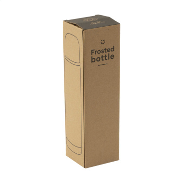 Logotrade dāvanas foto: Matēta pudele RCS Recycled Steel 500 ml termopudele