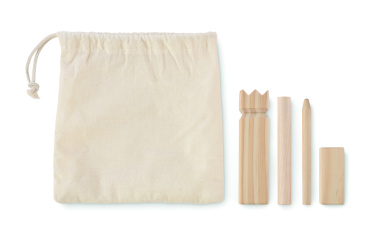 Logotrade korporatīvās dāvanas foto: Pinewood āra mešanas spēle