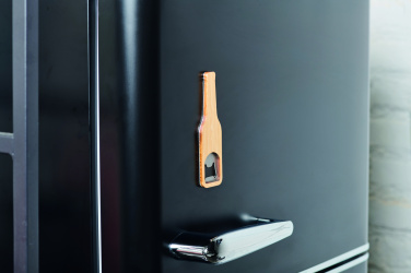 Logotrade korporatīvās dāvanas foto: Bambusa pudeļu attaisāmais