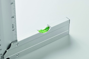 Logotrade biznesa dāvanas foto: Alumīnija līmeņa lineāls 30 cm