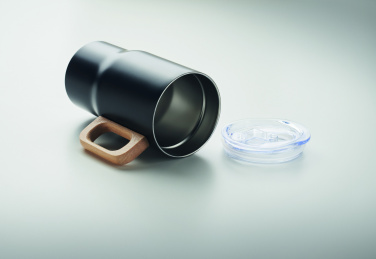 Logotrade dāvanas foto: Dubultsienu glāze 350ml