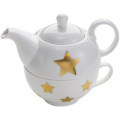 Porcelāna tējas servīze, balts