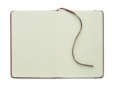 Logotrade biznesa dāvanas foto: A5 izmēra dūmakaina PU piezīmju grāmatiņa