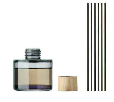 Logotrade ziemassvētku dāvanas foto: Vaniļas aromāta difuzors ar niedrēm