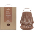 Originalhome Lampion pārstrādāts pārnēsājams abažūrs, Ķieģeļsarkanā krāsā