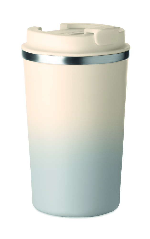 Logotrade dāvanas foto: Dubultsienu glāze 350 ml