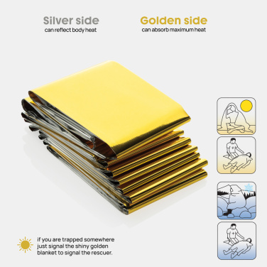 Logotrade dāvanas foto: Solra avārijas sega RCS pārstrādātā RPET maisiņā