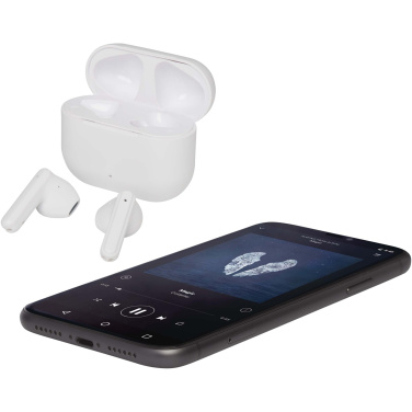 Logotrade korporatīvās dāvanas foto: Altais pārstrādātas plastmasas patiesi bezvadu Bluetooth® austiņas