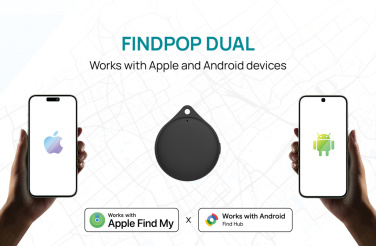 Logotrade logo dāvanas foto: Findpop Dual RCS pārstrādātas plastmasas priekšmetu meklētājs IPX5